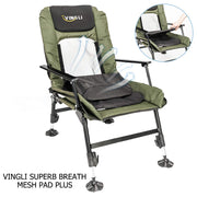 VINGLI Foldable  Adjustable Reclining Fishing Chair