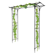 VINGLI Garden Arch Arbor For Party Plant Climbing Pergola Backyard Lawn Garden Trellis