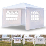 VINGLI 3x3m Garden Gazebo Tent with Sidewalls Heavy Duty Portable Shelter Tent