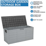 VINGLI 75 Gallon Outdoor Storage Box