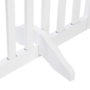 VINGLI Wooden Pet Safety Fence with Arched Top