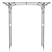 VINGLI Garden Arch Arbor For Party Plant Climbing Pergola Backyard Lawn Garden Trellis