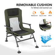 VINGLI Folding Fishing Chair Plus Foot Rest Attachment