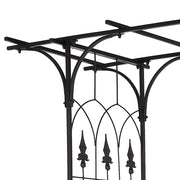 VINGLI Garden Arch Arbor For Party Plant Climbing Pergola Backyard Lawn Garden Trellis