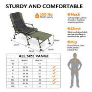 VINGLI Folding Fishing Chair Plus Foot Rest Attachment