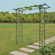 VINGLI Garden Arch Arbor For Party Plant Climbing Pergola Backyard Lawn Garden Trellis